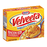 Kraft Dinners Velveeta Shells & Cheese Bacon Left Picture